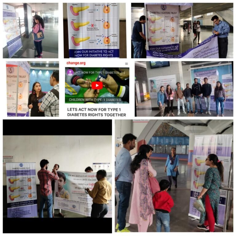 Mega Sensitization Drive with Delhi Metro